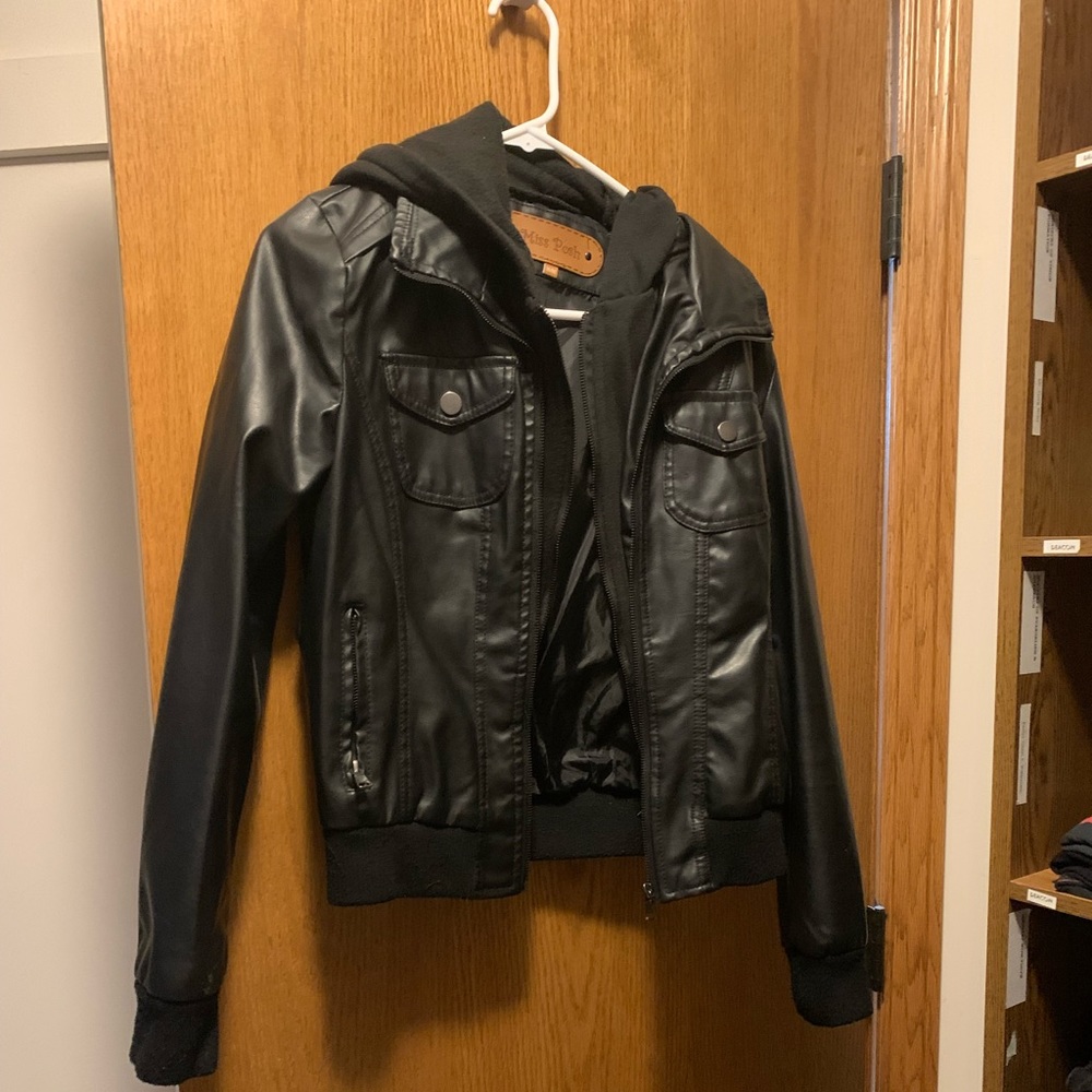 Leather jacket